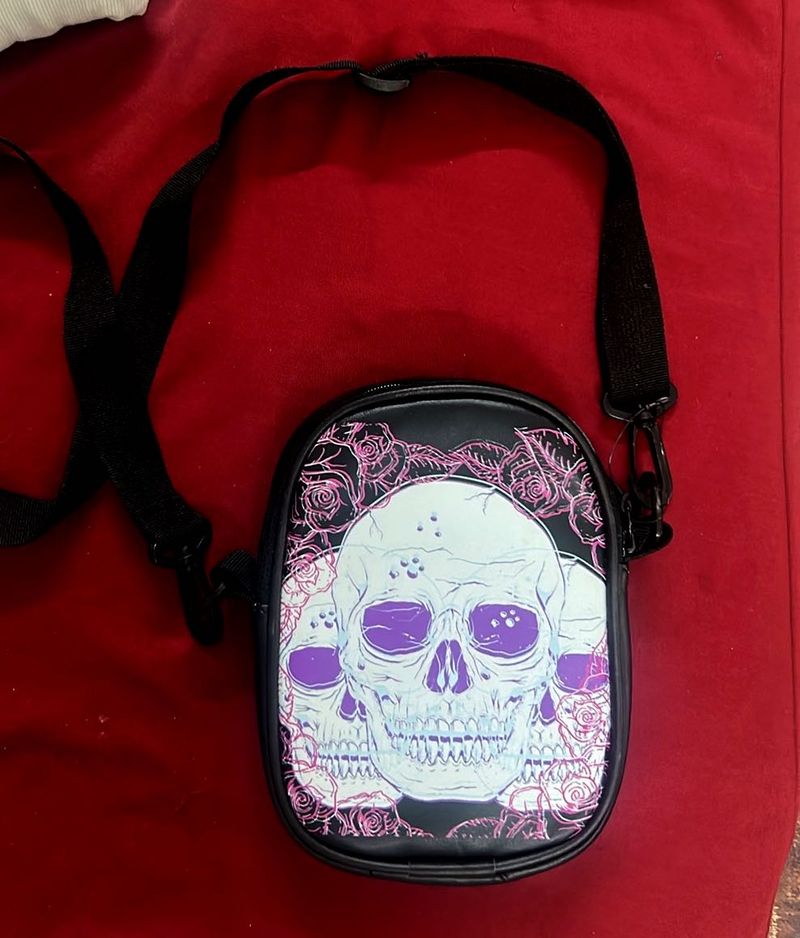 Skull Crossbody Bag