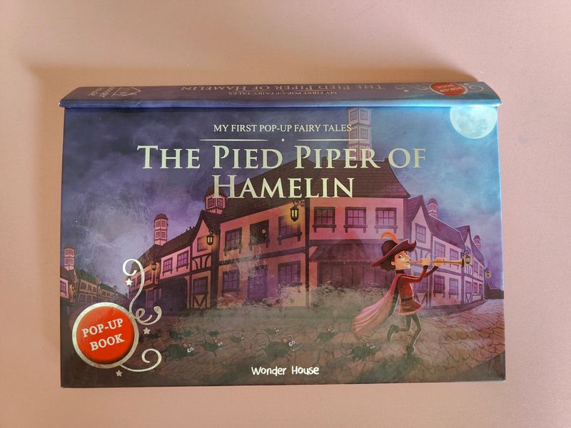 Pop Up Book- The Pied Piper Of Hamelin