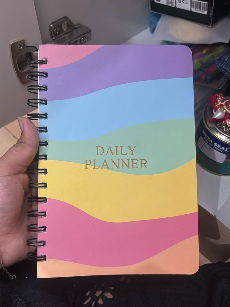 Rainbow Daily Planner