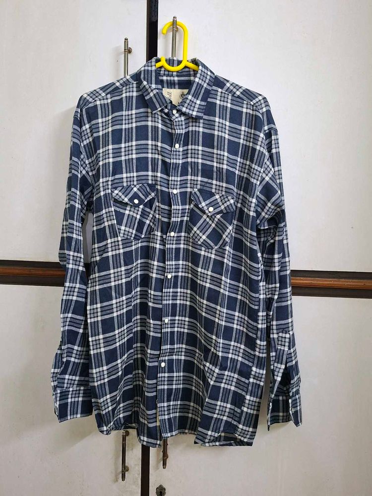 Stylish Plaid Flannel Shirt