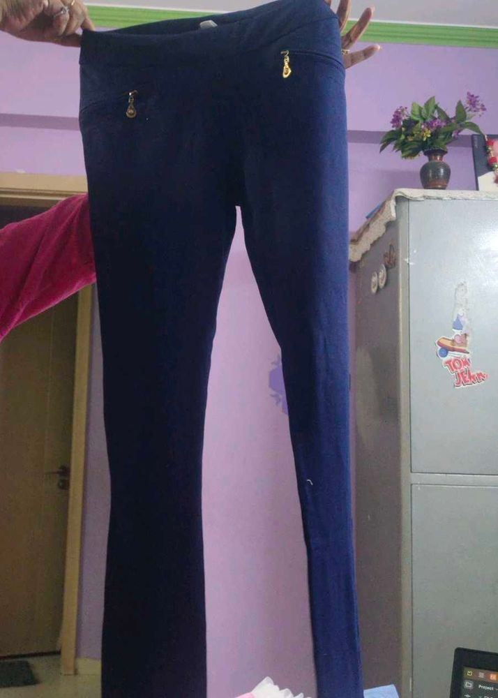 Blue Jeggings