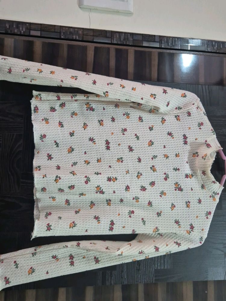 Floral Long Sleeve Top