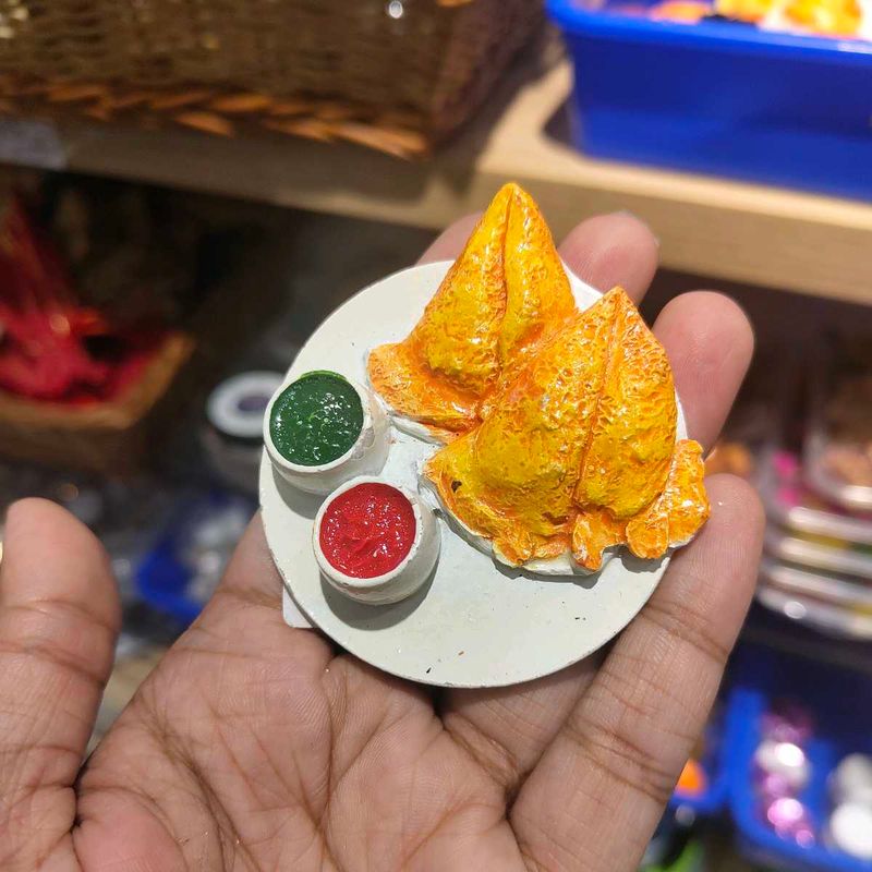 3 × Combo Food Magnets 🥪 🍕