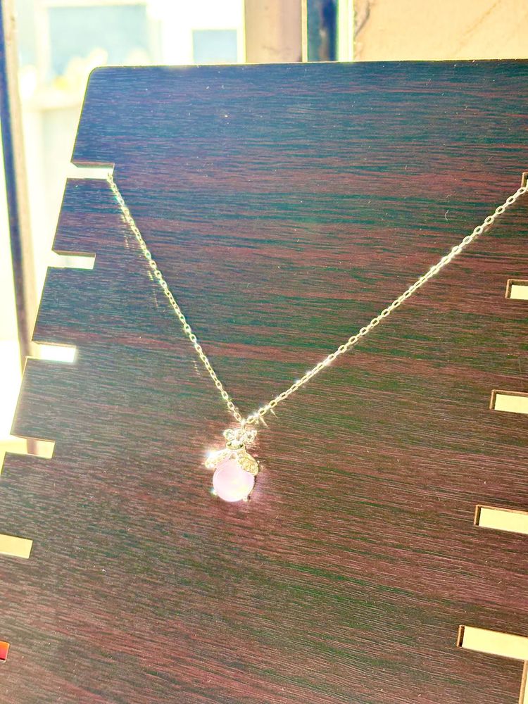 Elegant Anti Tarnish Silver Necklace