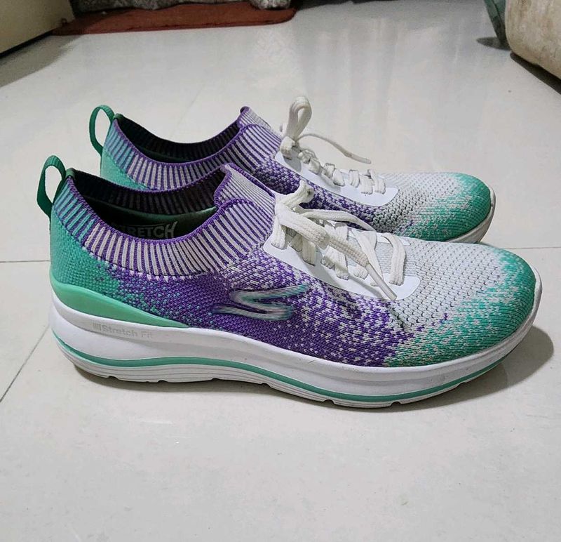Lavender Skechers Performance Stretch Fit