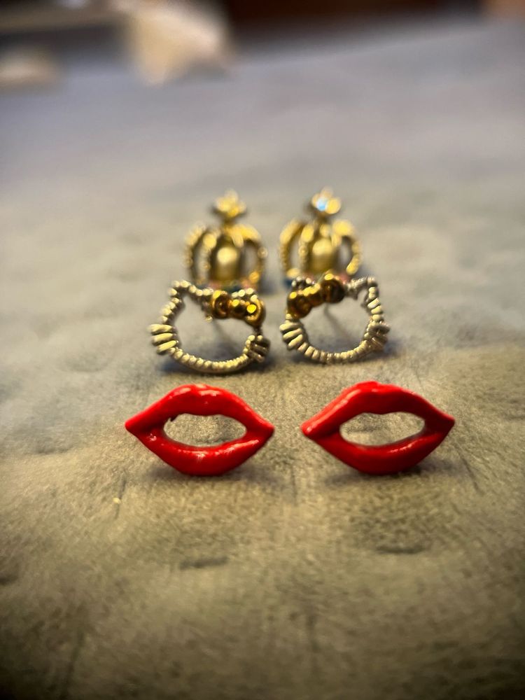 Set Of 3 Earrings