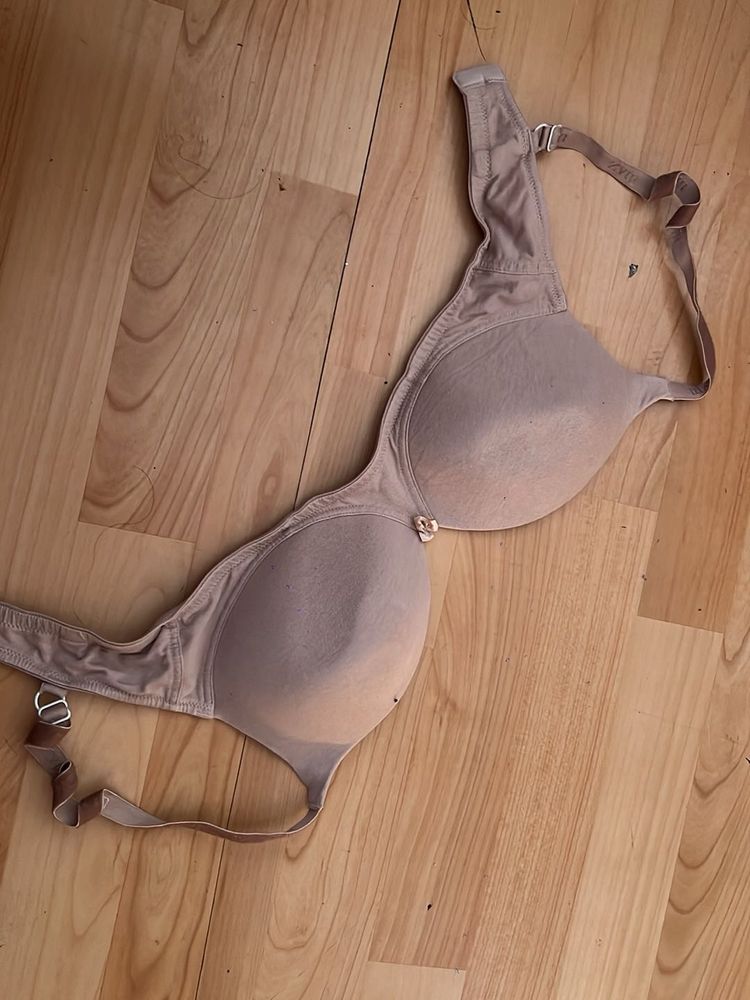 Comfortable Everyday Nude Padded Bra