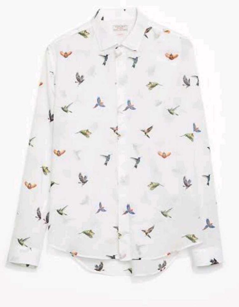 Zara Man Bird Shirt