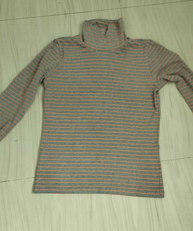 Striped Long Sleeve Top