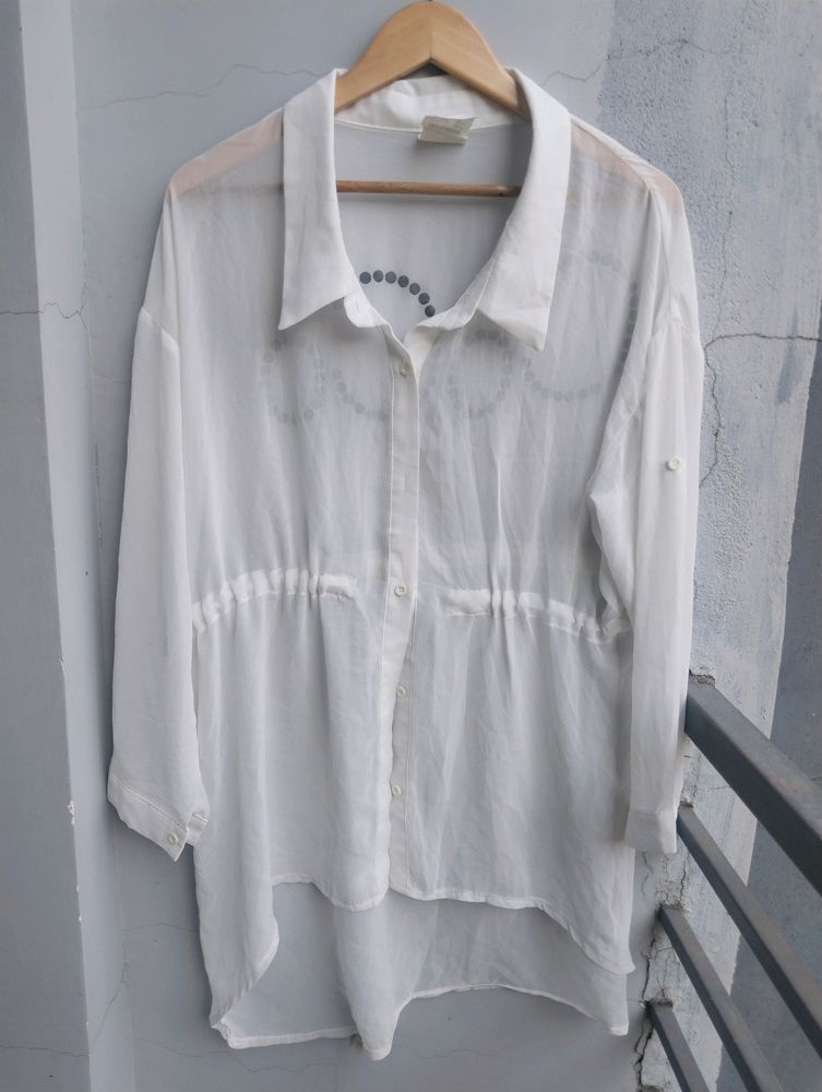 Oversize White Shirt