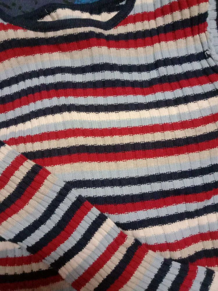 Woolen Crop Top