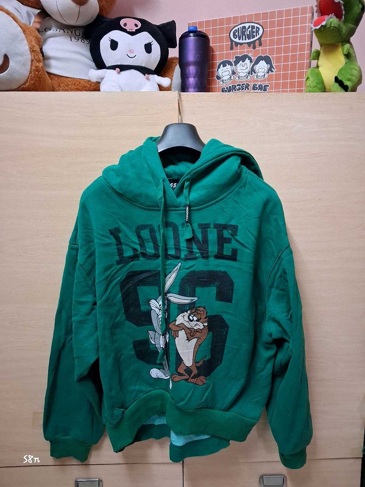 Looney Tunes Green Hoodie