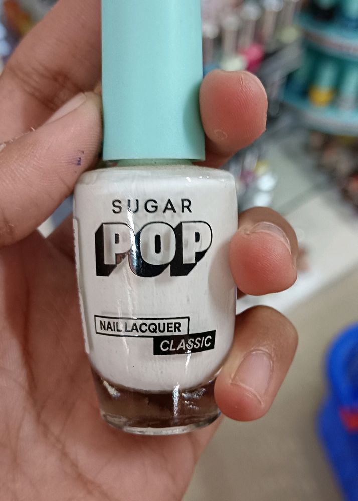 💥Best Combo Ever💥Sugar Pop Nail Polish 5 Shade Combo:Ivory Supreme, Chocolate Treat, Mint Marvel, Lavender Lit, Kewn Green.