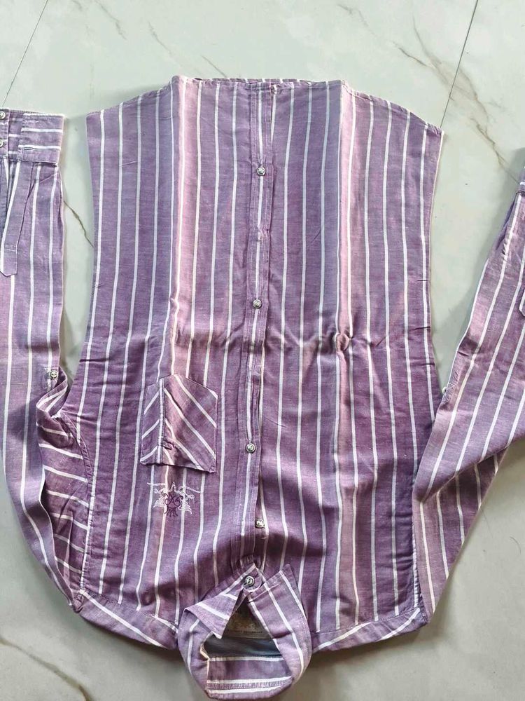 Striped Casual Shirt