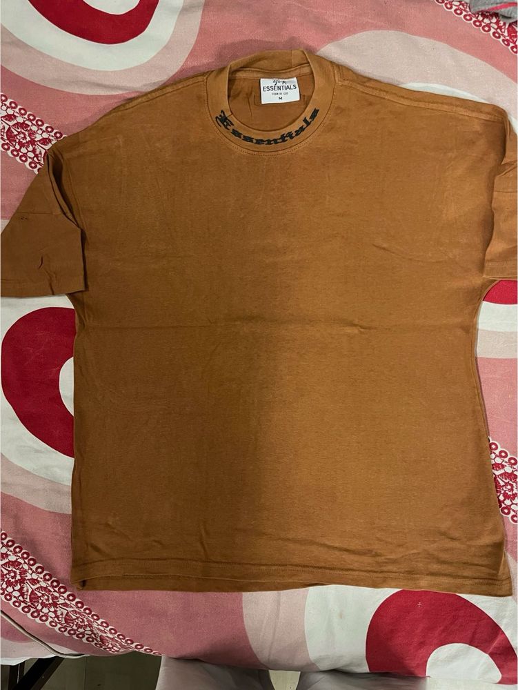 Essentials Fear Of God Oversized Tshirt🤎