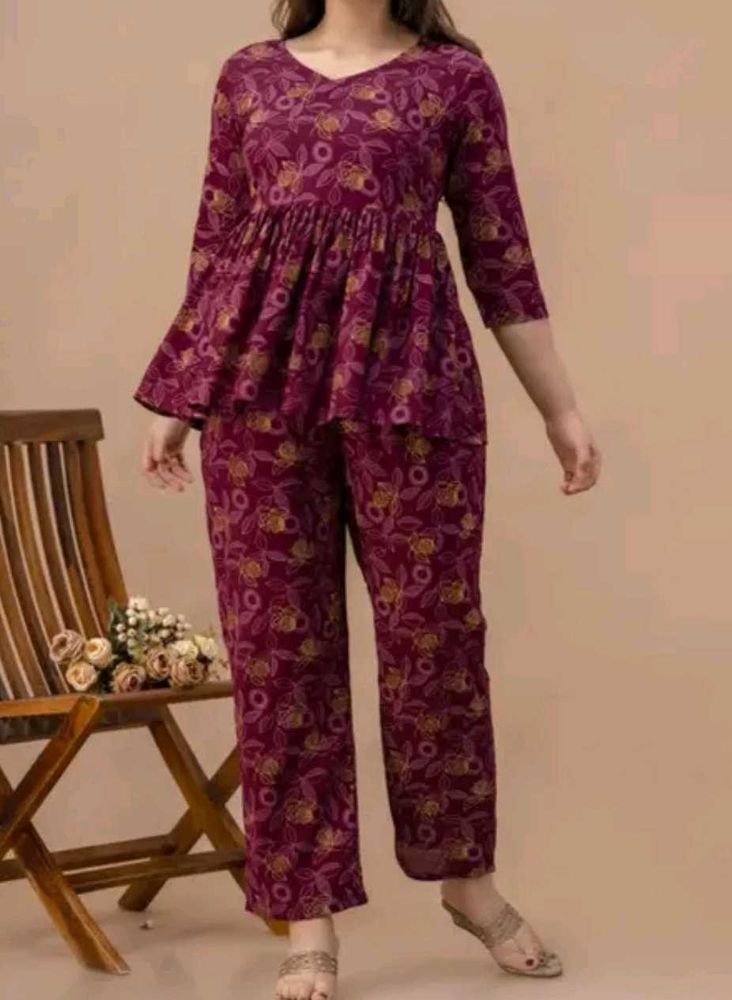 Floral Co-ord Set 3XL &amp;  White Top (3 Items)