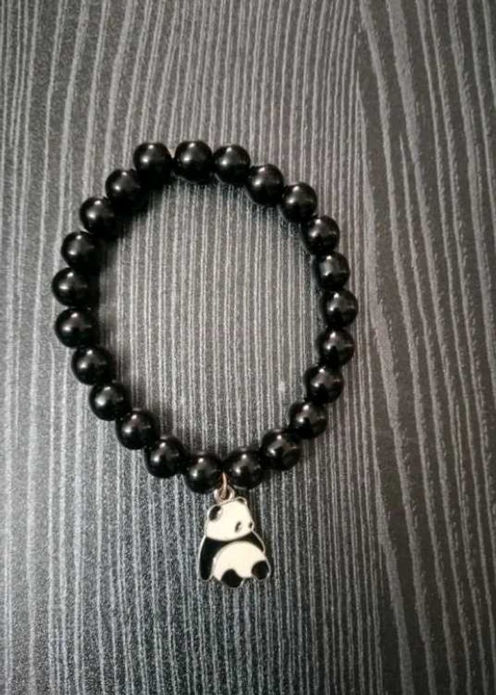 Panda Charm Beaded Bracelet