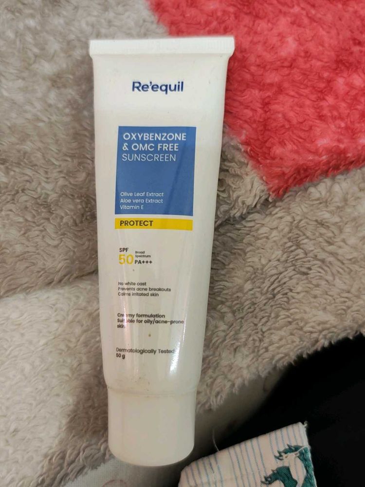 Re&#39;equil Sunscreen SPF 50% Left