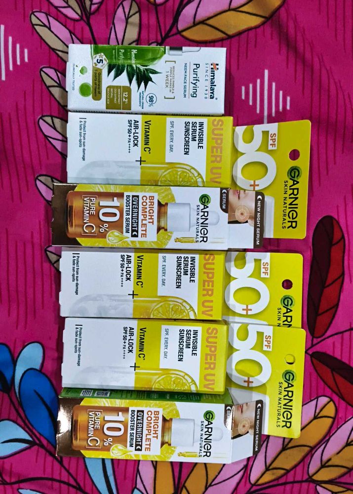 Garnier &amp; Himalaya Skincare Bundle