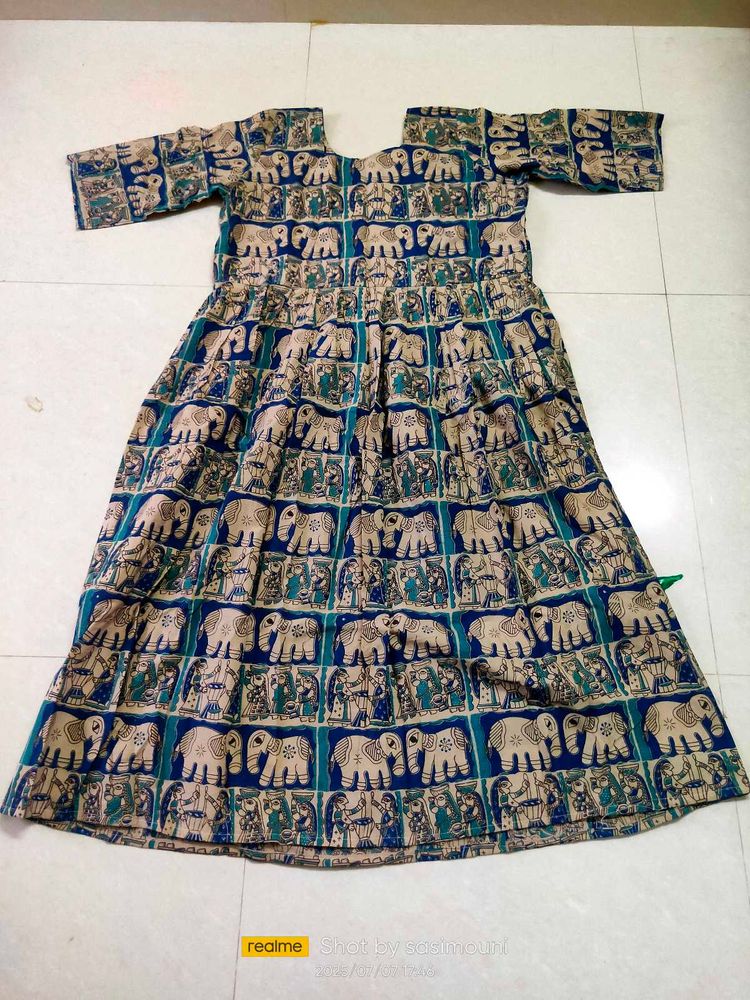 Pure Cotton Kalamkari Kurthi