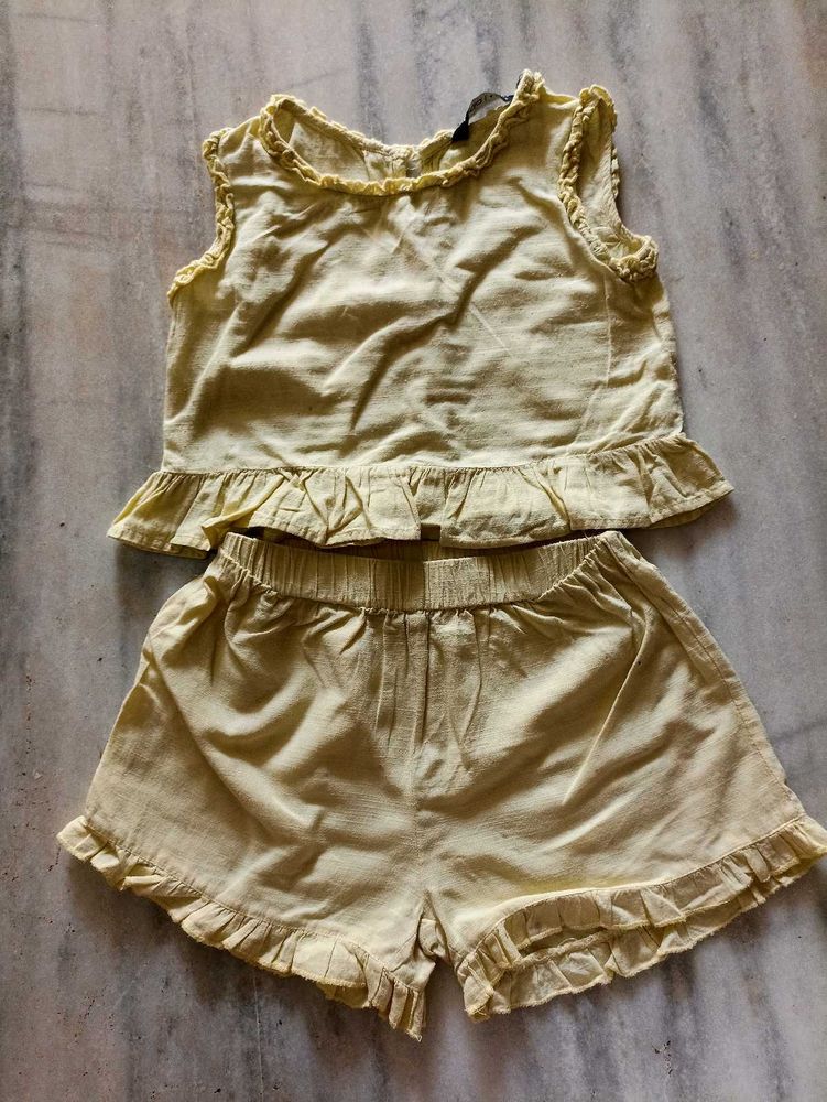 Cute Girls&#39; Outfit Set