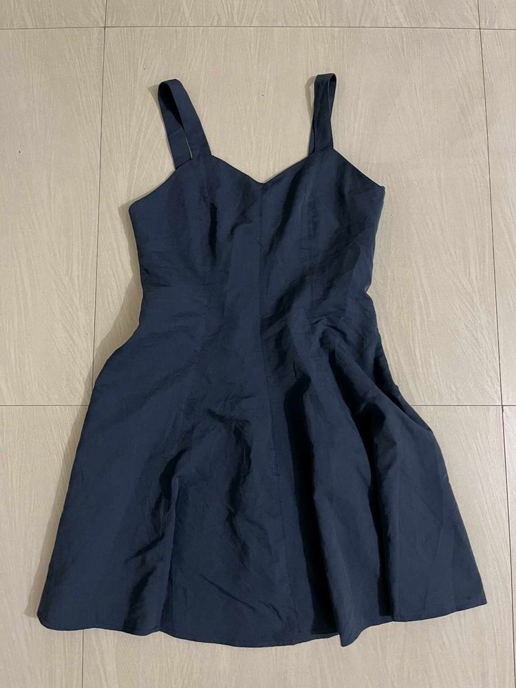 Cute Navy Blue Dress