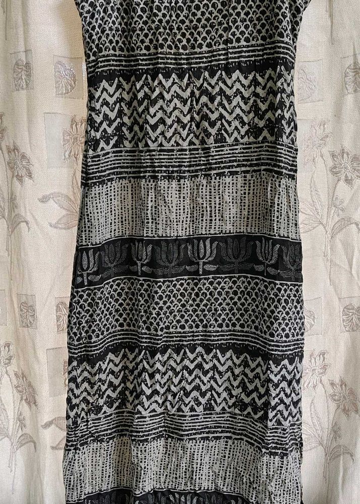 Patterned Maxi Dress