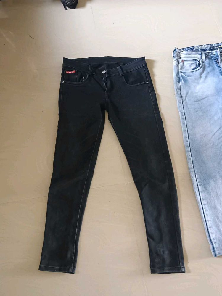 Black Denim Jeans
