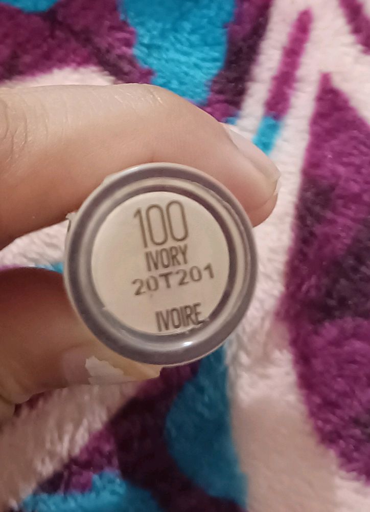 Maybelline (Ivory Shade) Concealer- Only 40% Bottle Is Filled