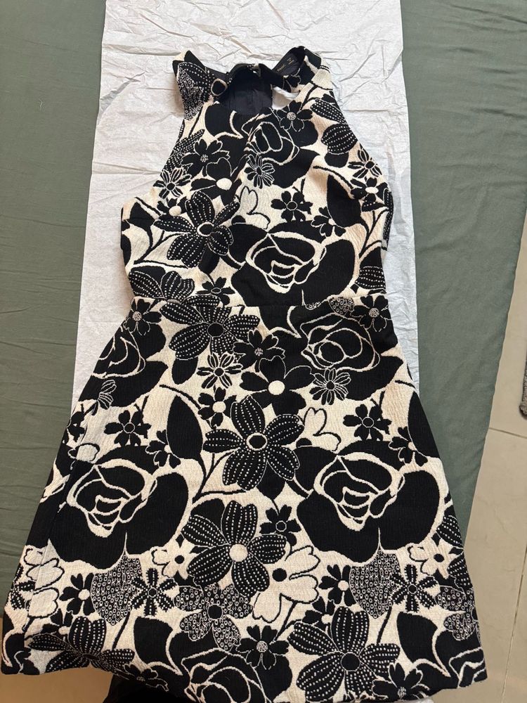 Floral Print Mini Dress