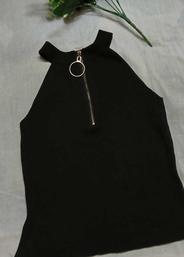 Black Sleev Top