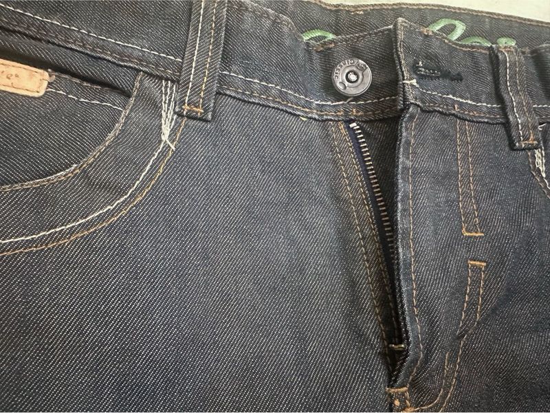 Vintage Dark Wash Denim Jeans