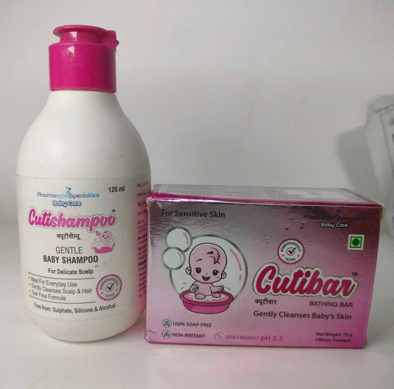 Kids Shampoo And Soap Combo