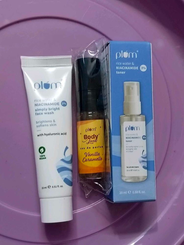 Plum Skincare Set