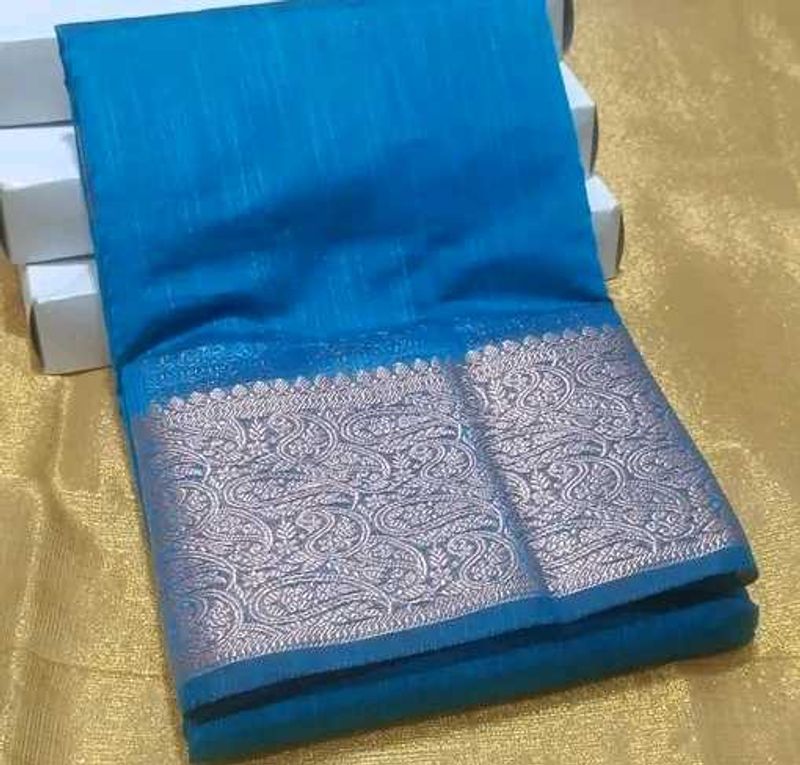 💙 Khadi Cotton Saree