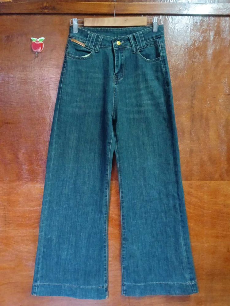 Wide Leg soft Denim Jeans