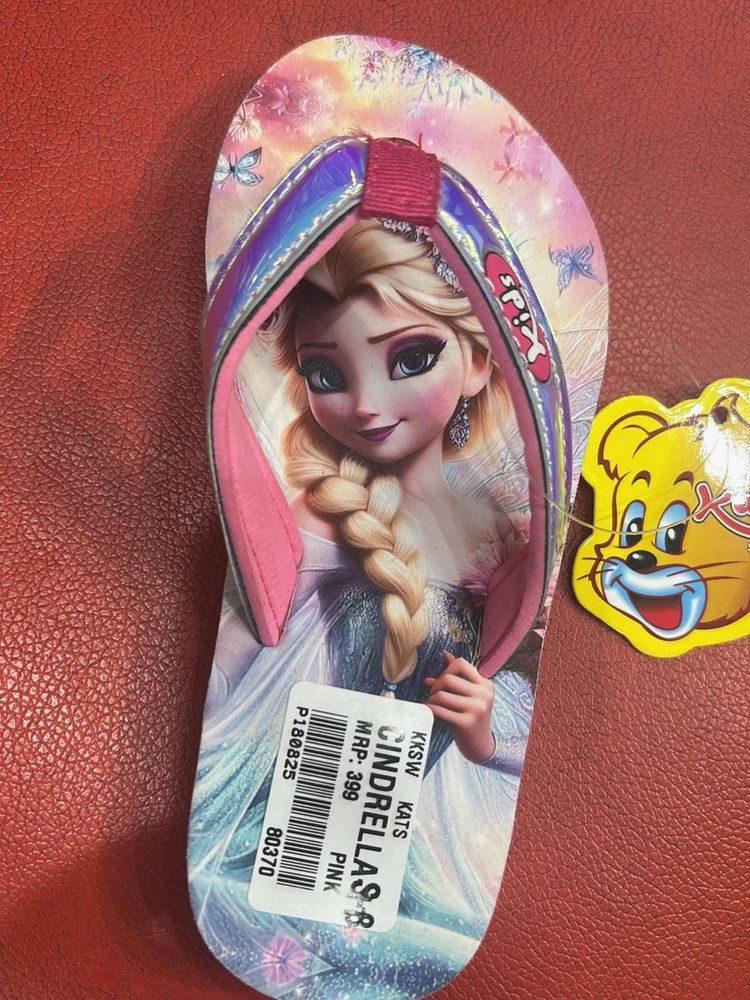 Kid Girl Barbie Doll Slipper