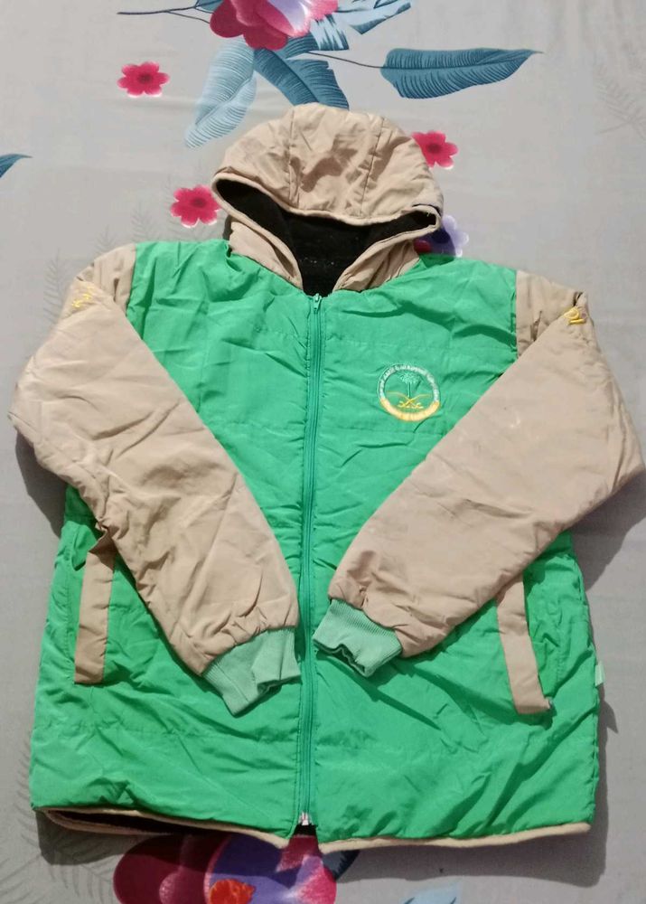 Green &amp; Beige Jacket