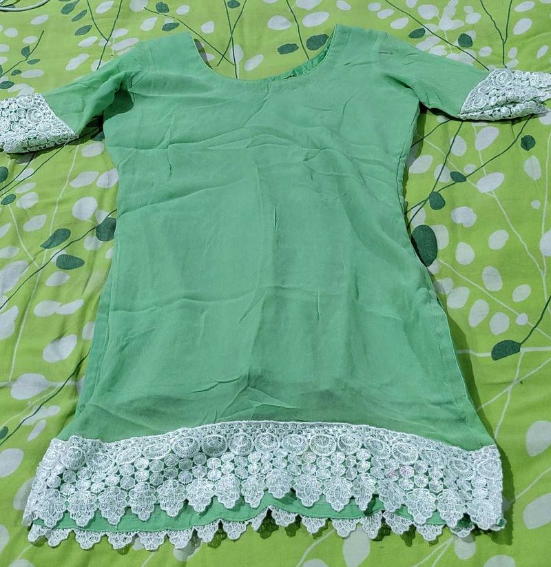 College short kurti with FREEGIFT