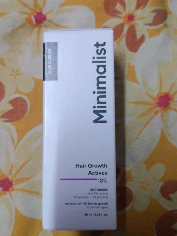 Minimalist Hair Growth Actives 18%