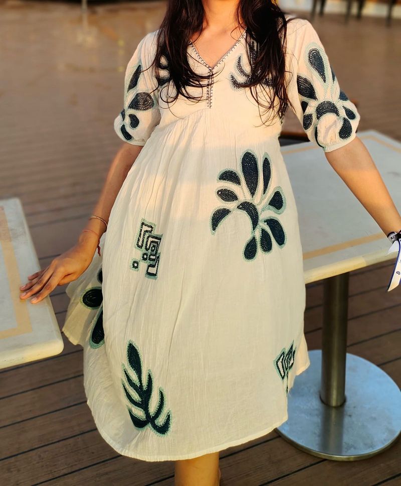 Boho Print Dress