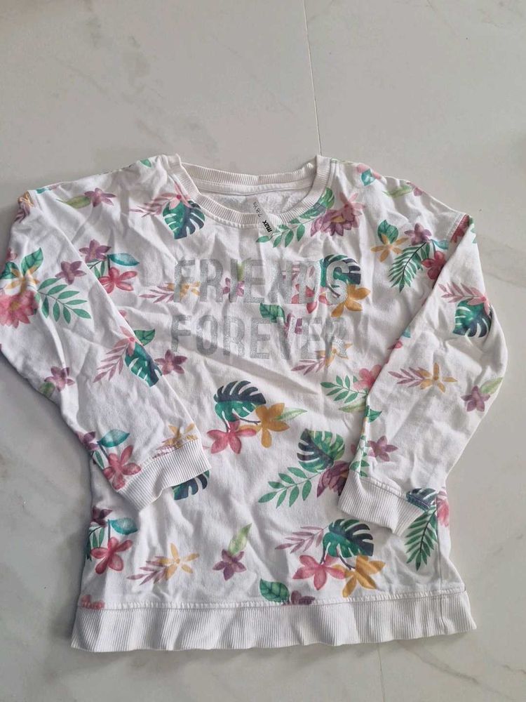 Floral &#39;Friends Forever&#39; Pullover And Pants