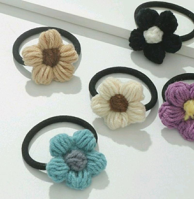 Crochet Hair Tie