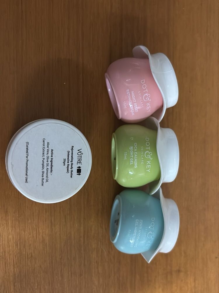 UNUSED- Dot &amp; Key Skincare Lot with a freebie