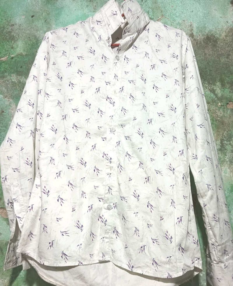 Patterned Casual Shirt