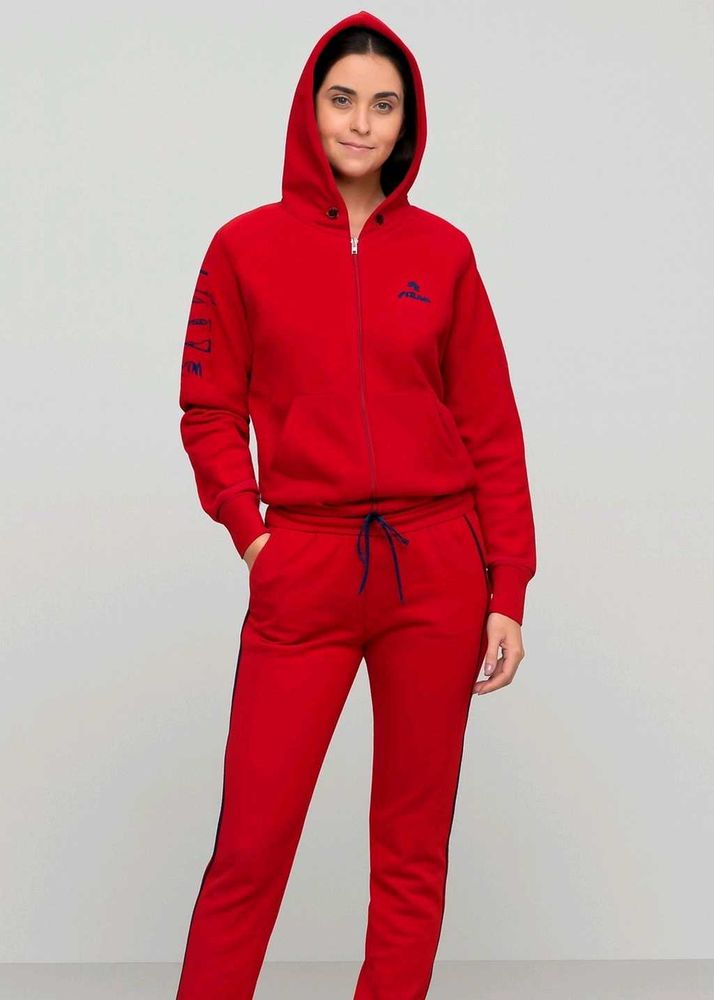 Red Hoodie &amp; Track Pant Set