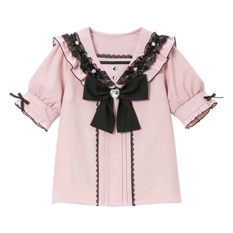 Pink Lolita Top