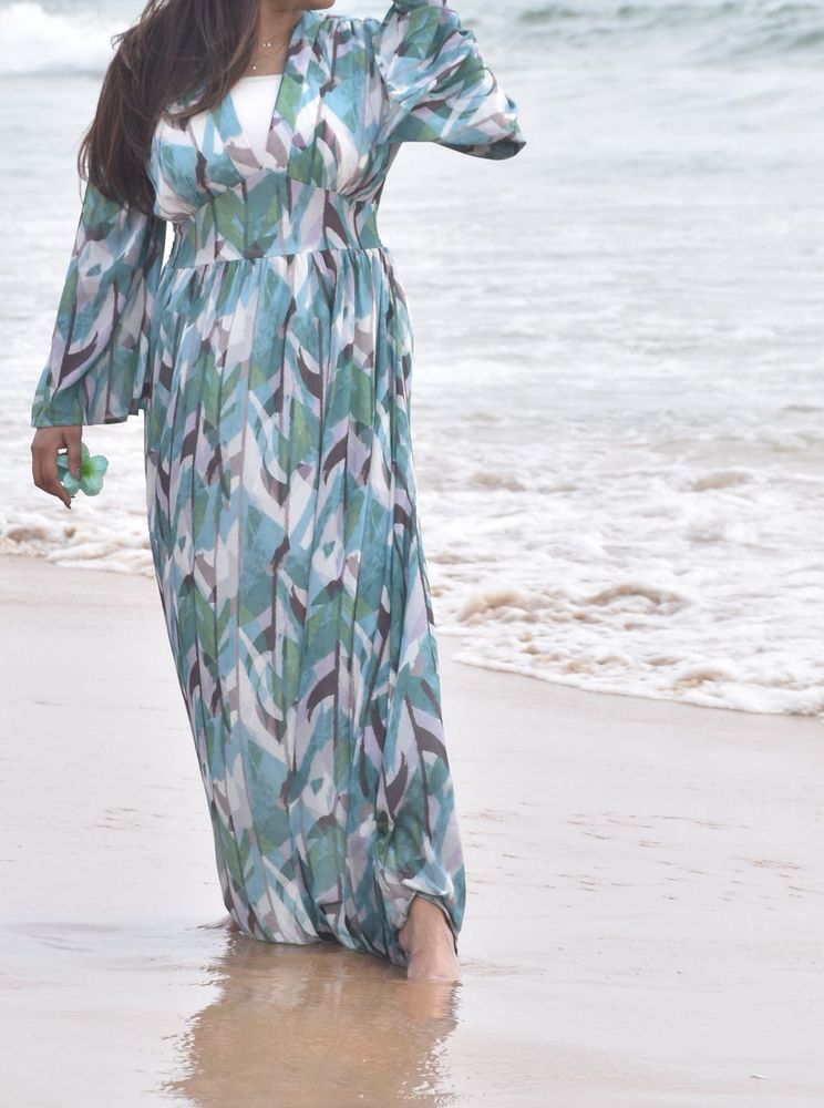 Elegant Flowy Maxi Dress