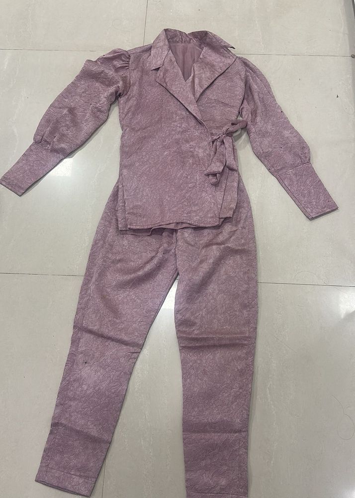 Mauve Two-Piece Set