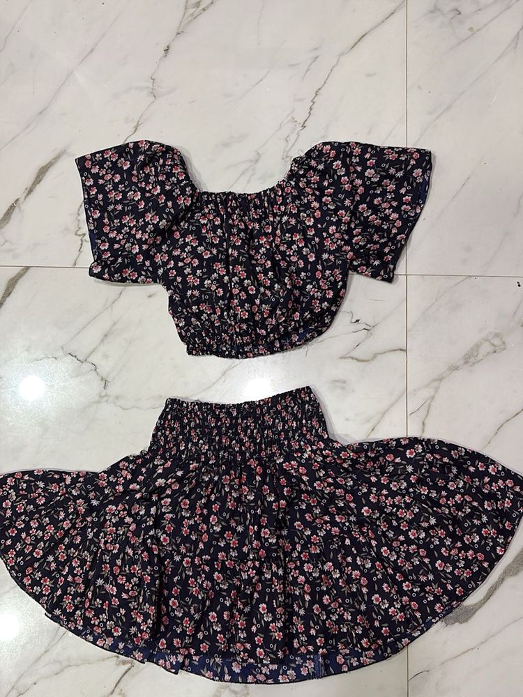 Floral Two-Piece Set